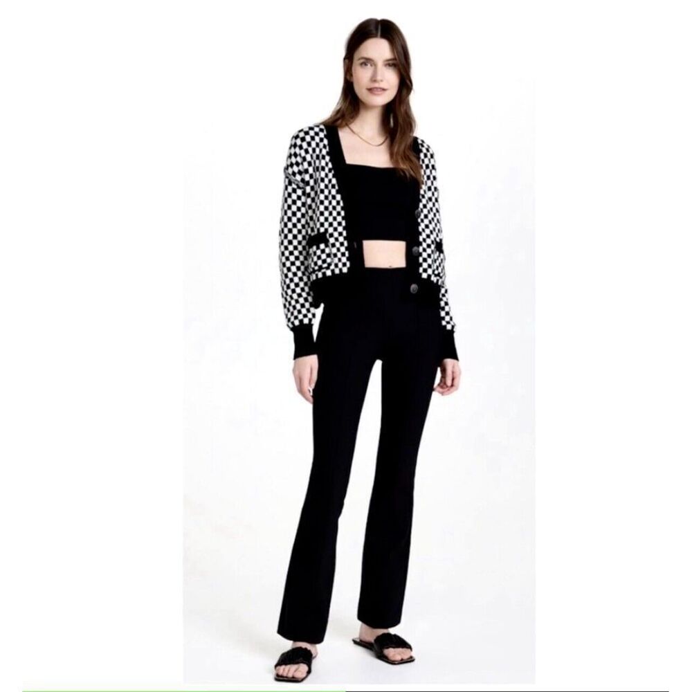 Rag & Bone Simone Pants Blue Womens Size 8 Closet Staple Capsule Slight Flare